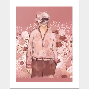 Rose gold Posters and Art